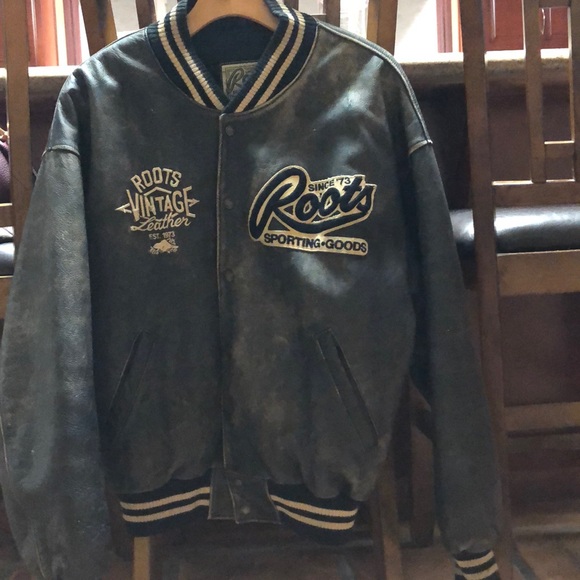 Coats | Roots Leather Jacket | Poshmark